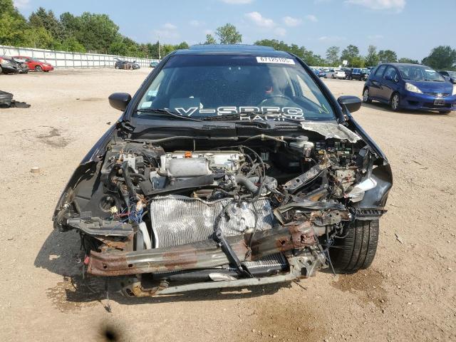 SHHEP33592U306532 - 2002 HONDA CIVIC SI BLACK photo 5