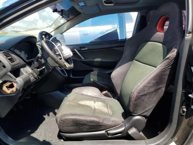 SHHEP33592U306532 - 2002 HONDA CIVIC SI BLACK photo 7