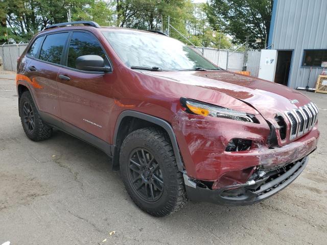 1C4PJMAX7JD616819 - 2018 JEEP CHEROKEE SPORT 红色 照片 4