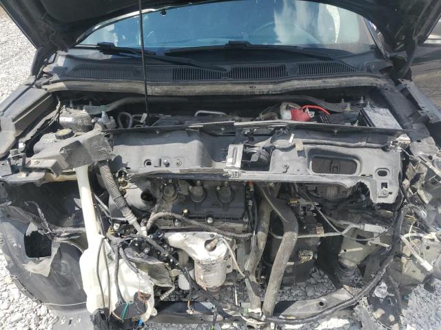 1FM5K8D81KGB26940 - 2019 FORD EXPLORER XLT შავი ფოტო 12