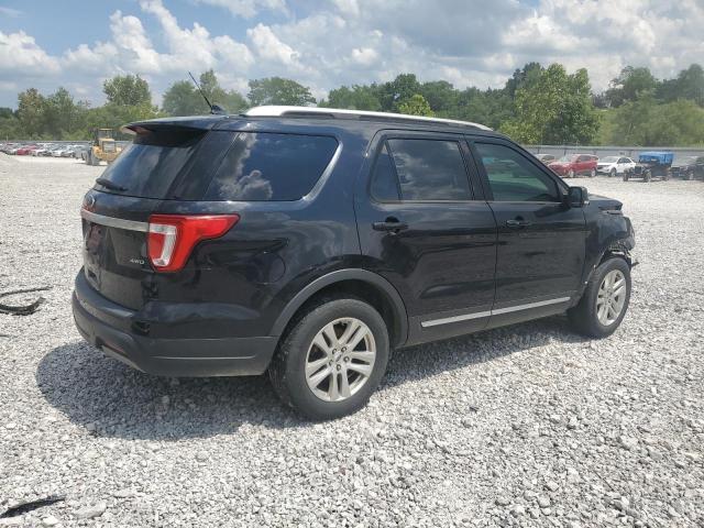 1FM5K8D81KGB26940 - 2019 FORD EXPLORER XLT შავი ფოტო 3