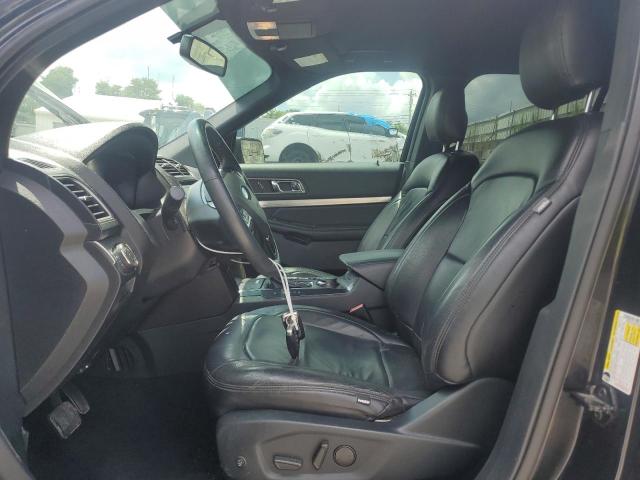 1FM5K8D81KGB26940 - 2019 FORD EXPLORER XLT შავი ფოტო 7