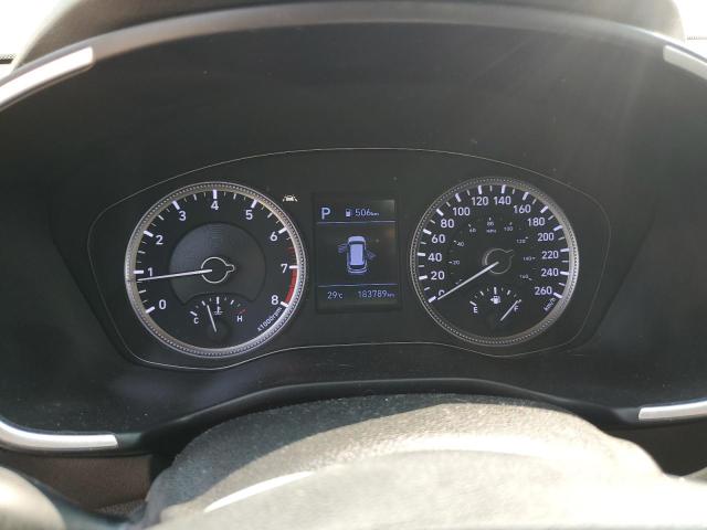 5NMS3CAD6KH102232 - 2019 HYUNDAI SANTA FE SEL Biały zdjęcie 9