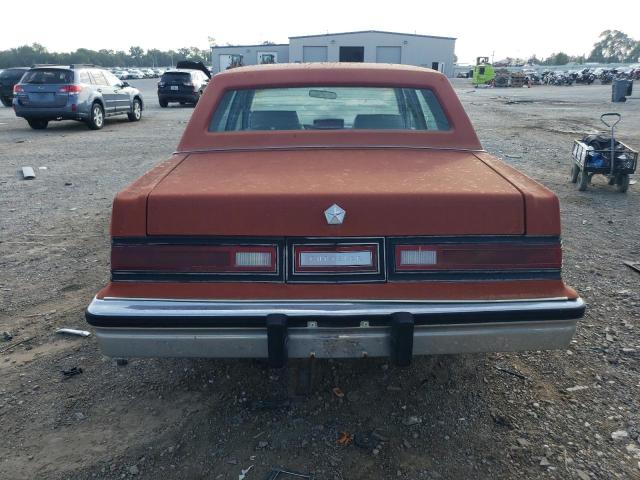 1C3BF66P1HX708201 - 1987 CHRYSLER FIFTH AVEN Narıncı foto 6