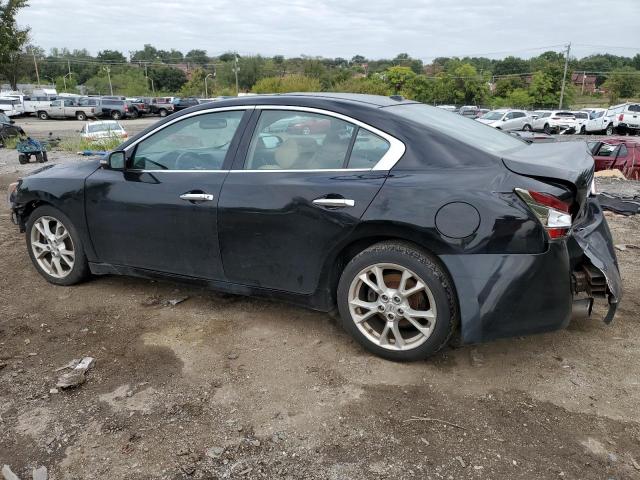 1N4AA5AP8EC461548 - 2014 NISSAN MAXIMA S BLACK photo 2