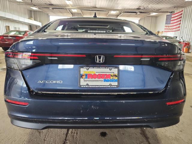 1HGCY1F35PA044787 - 2023 HONDA ACCORD EX BLUE photo 6