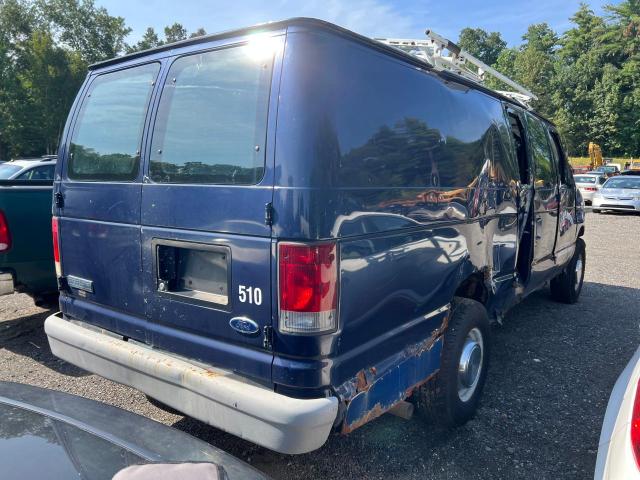 1FTSS34LX6DA41293 - 2006 FORD ECONOLINE E350 SUPER DUTY VAN BLUE photo 4