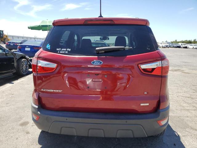MAJ3P1TE7JC163899 - 2018 FORD ECOSPORT SE 红色 照片 6