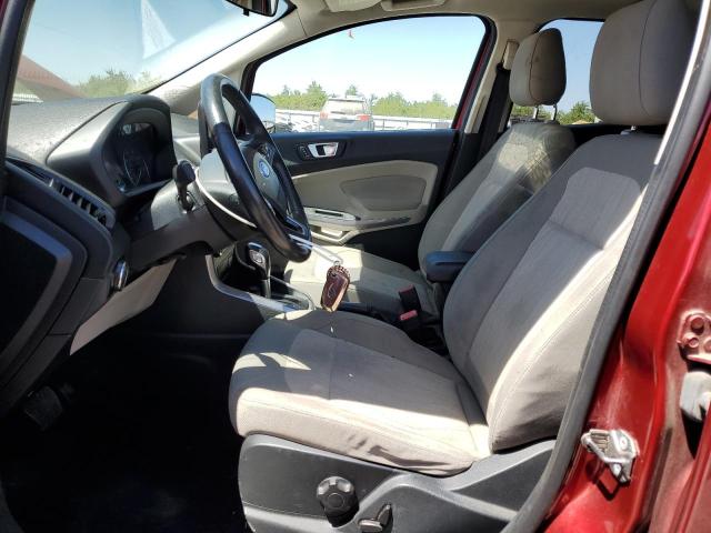 MAJ3P1TE7JC163899 - 2018 FORD ECOSPORT SE 红色 照片 7