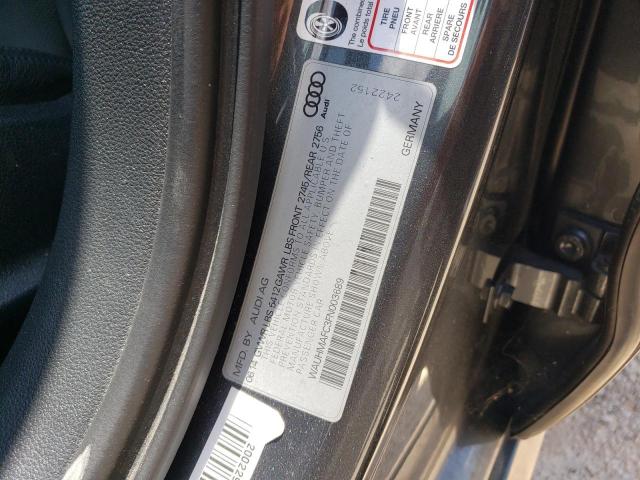 WAUHMAFC3FN003689 - 2015 AUDI A6 PRESTIGE ნაცრისფერი ფოტო 12