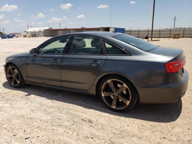 WAUHMAFC3FN003689 - 2015 AUDI A6 PRESTIGE ნაცრისფერი ფოტო 2