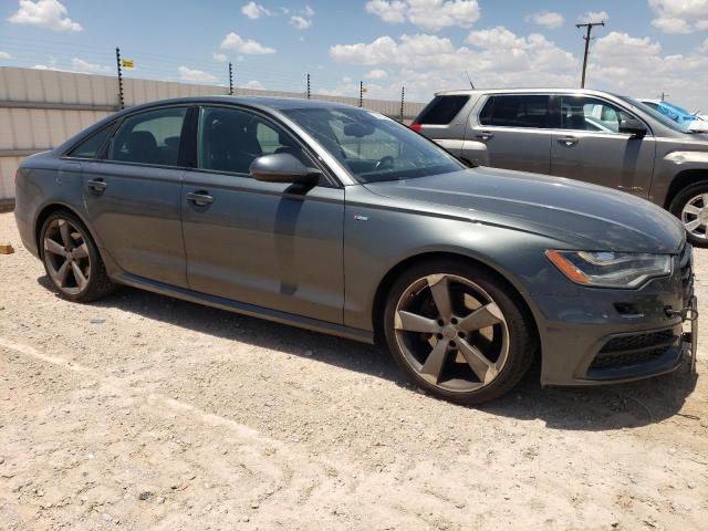 WAUHMAFC3FN003689 - 2015 AUDI A6 PRESTIGE ნაცრისფერი ფოტო 4