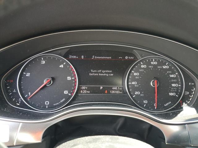 WAUHMAFC3FN003689 - 2015 AUDI A6 PRESTIGE ნაცრისფერი ფოტო 9