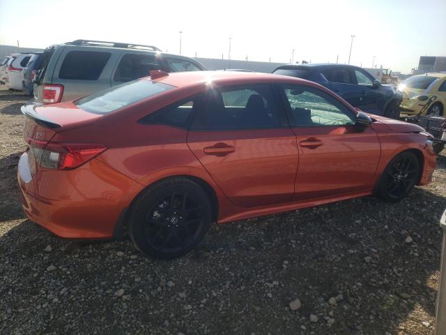 2HGFE1E52NH081092 - 2022 HONDA CIVIC SI ORANGE photo 3