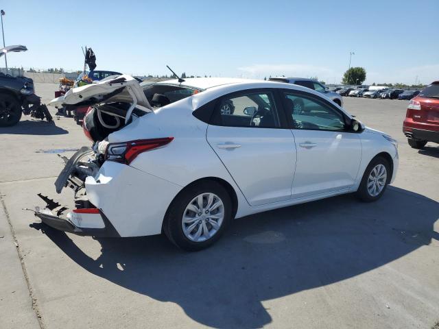 3KPC24A68ME132616 - 2021 HYUNDAI ACCENT SE WHITE photo 3