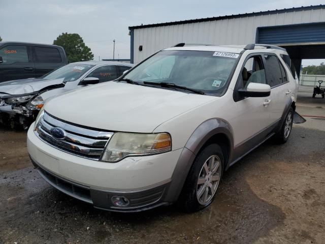 1FMDK02W19GA03597 - 2009 FORD TAURUS X SEL WHITE photo 1