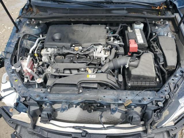 4T1B11HKXKU747789 - 2019 TOYOTA CAMRY L BLUE photo 11