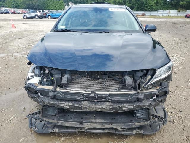 4T1B11HKXKU747789 - 2019 TOYOTA CAMRY L BLUE photo 5