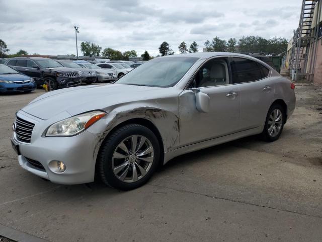 JN1BY1AR9BM376537 - 2011 INFINITI M37 X SILVER photo 1