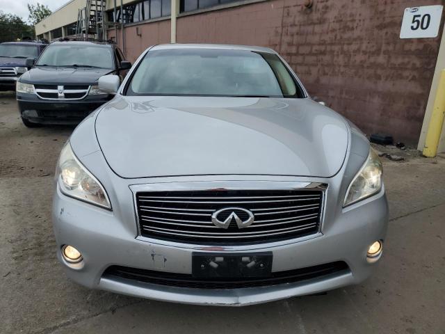 JN1BY1AR9BM376537 - 2011 INFINITI M37 X SILVER photo 5