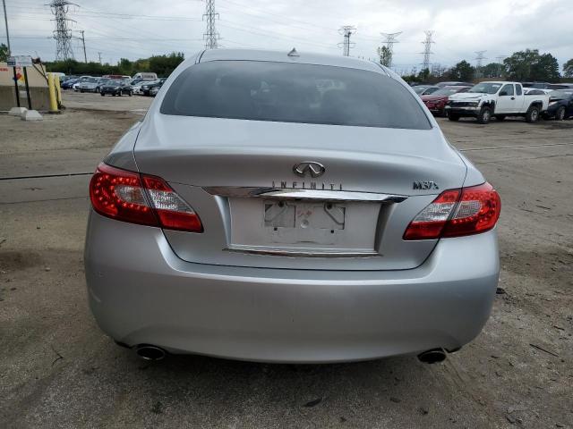 JN1BY1AR9BM376537 - 2011 INFINITI M37 X SILVER photo 6