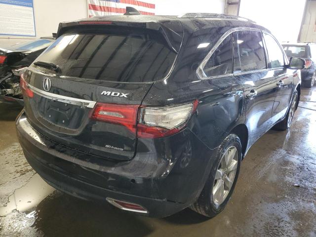 5FRYD4H88EB041329 - 2014 ACURA MDX ADVANCE BLACK photo 4