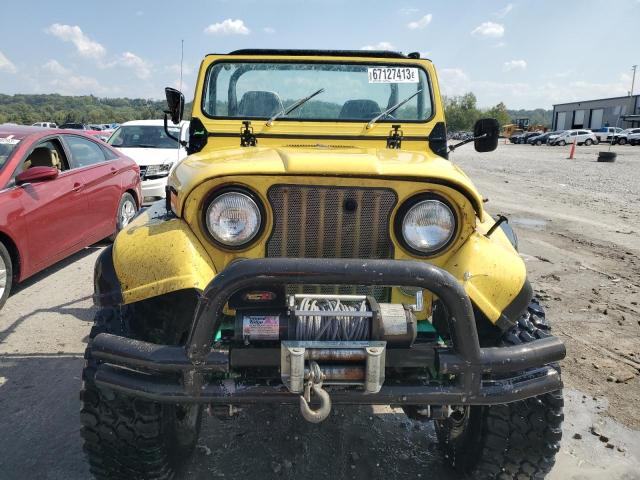 J9A93EH820809 - 1979 JEEP CJ-7 YELLOW photo 5