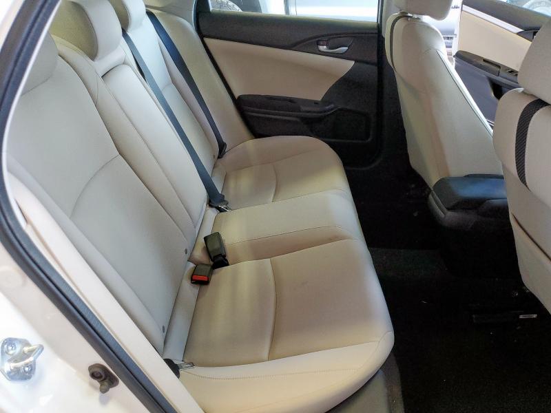 2HGFC1F37MH702635 - 2021 HONDA CIVIC EX WHITE photo 10