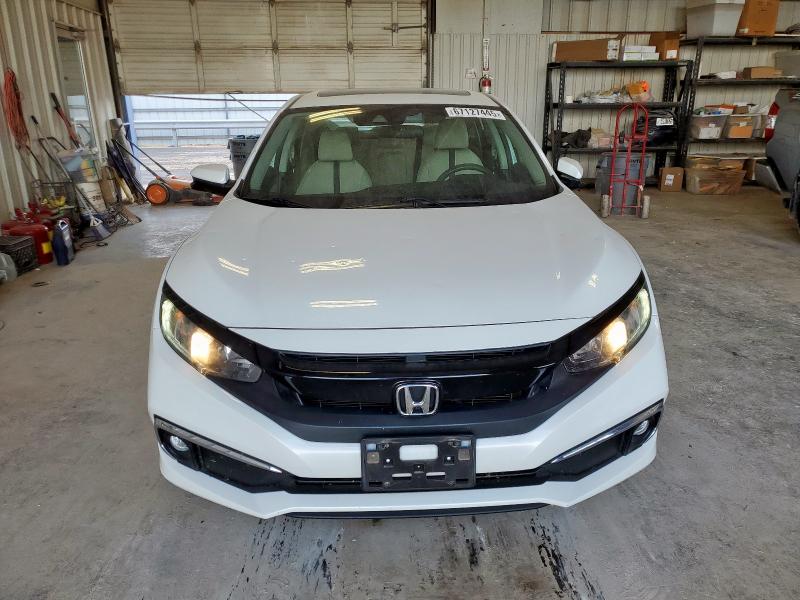 2HGFC1F37MH702635 - 2021 HONDA CIVIC EX WHITE photo 5