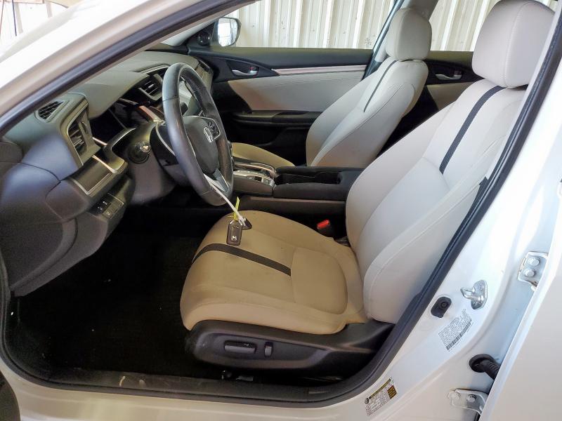 2HGFC1F37MH702635 - 2021 HONDA CIVIC EX WHITE photo 7