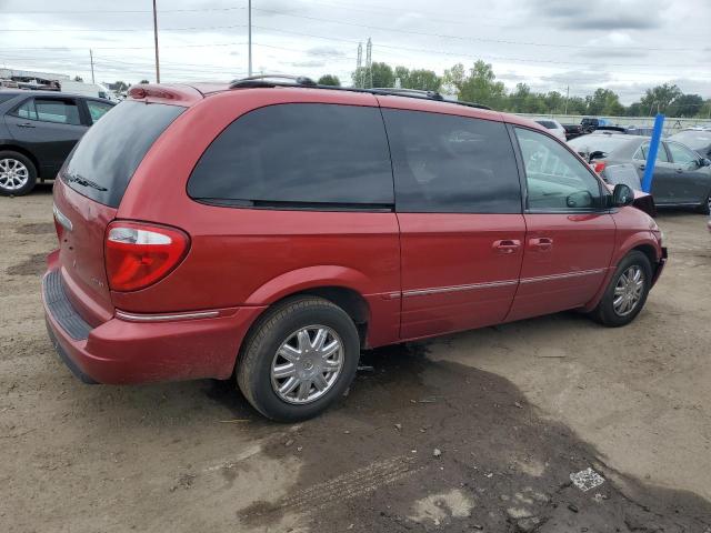 2A8GP64L97R359437 - 2007 CHRYSLER TOWN & COU LIMITED RED photo 3