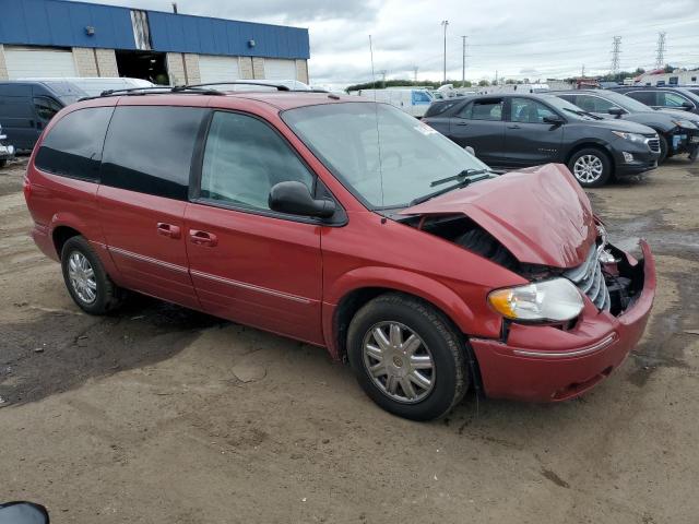 2A8GP64L97R359437 - 2007 CHRYSLER TOWN & COU LIMITED RED photo 4