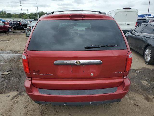 2A8GP64L97R359437 - 2007 CHRYSLER TOWN & COU LIMITED RED photo 6