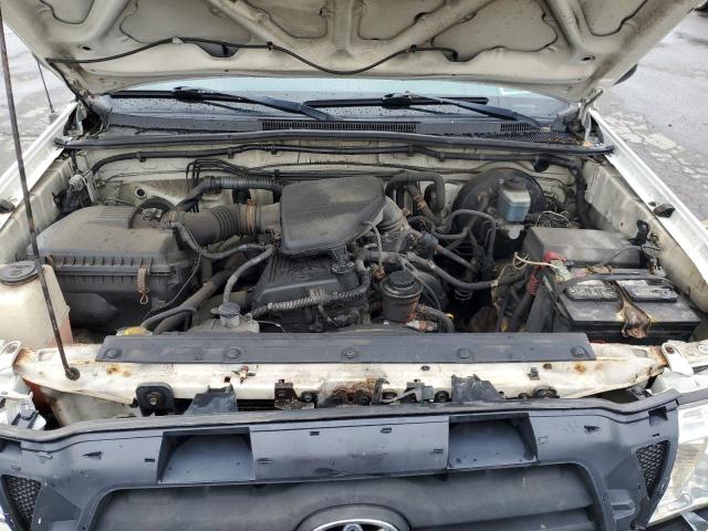 5TENX22N77Z431340 - 2007 TOYOTA TACOMA WHITE photo 11