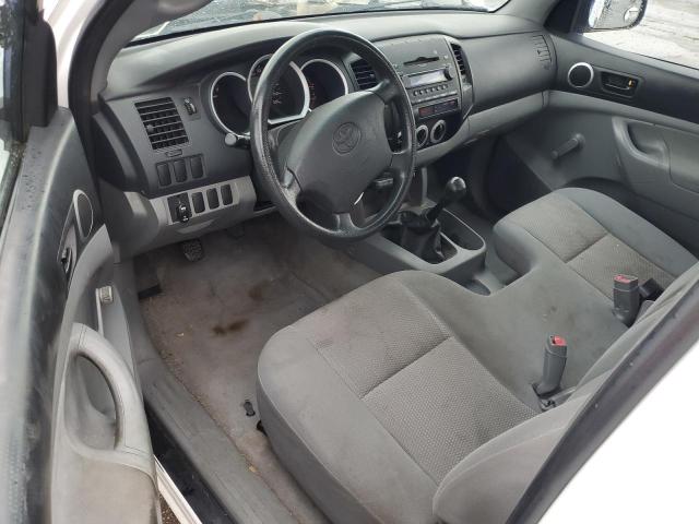5TENX22N77Z431340 - 2007 TOYOTA TACOMA WHITE photo 8
