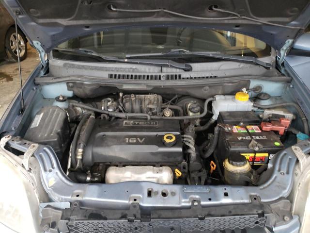 KL1TD56697B119021 - 2007 CHEVROLET AVEO BASE Mavi foto 11