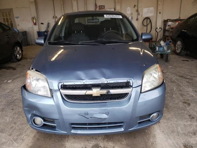 KL1TD56697B119021 - 2007 CHEVROLET AVEO BASE Mavi foto 5