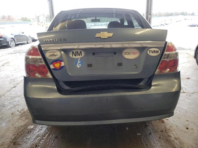 KL1TD56697B119021 - 2007 CHEVROLET AVEO BASE Mavi foto 6
