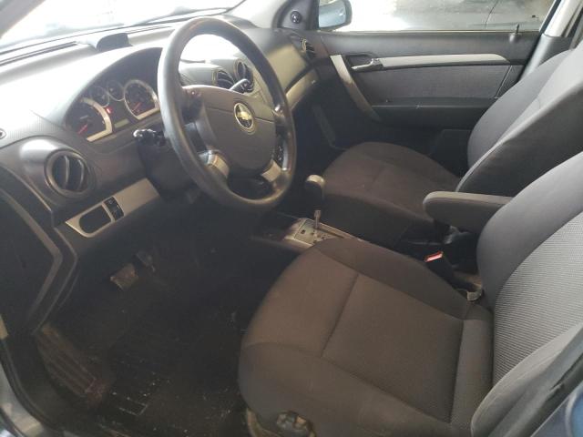 KL1TD56697B119021 - 2007 CHEVROLET AVEO BASE Mavi foto 7