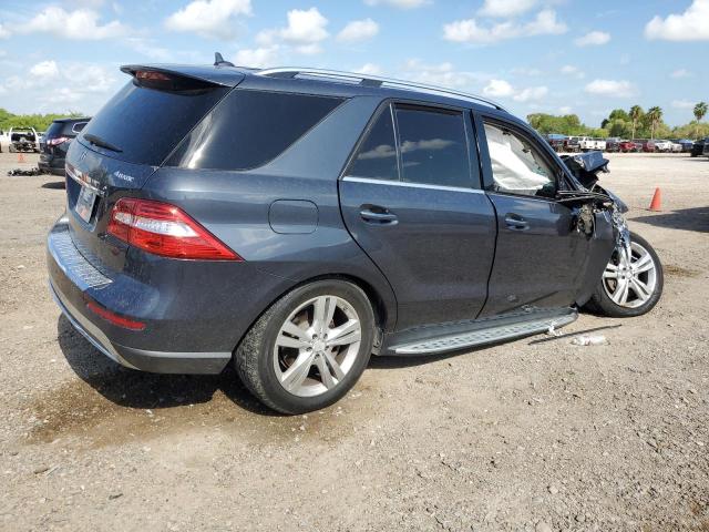 4JGDA5HB0FA476636 - 2015 MERCEDES-BENZ ML 350 4MATIC GRAY photo 3