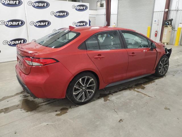 5YFS4MCE0MP072162 - 2021 TOYOTA COROLLA SE წითელი ფოტო 3