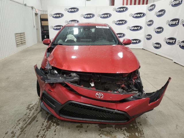 5YFS4MCE0MP072162 - 2021 TOYOTA COROLLA SE წითელი ფოტო 5