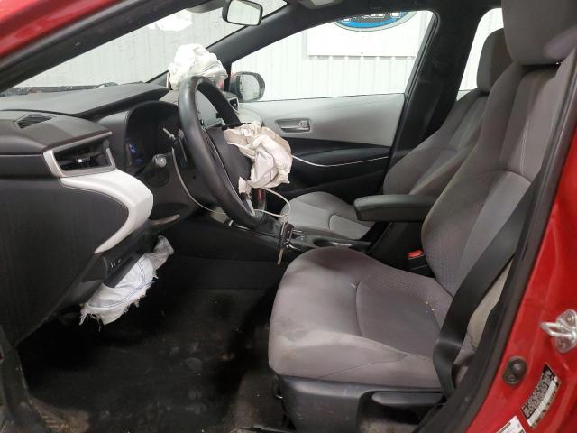 5YFS4MCE0MP072162 - 2021 TOYOTA COROLLA SE წითელი ფოტო 7