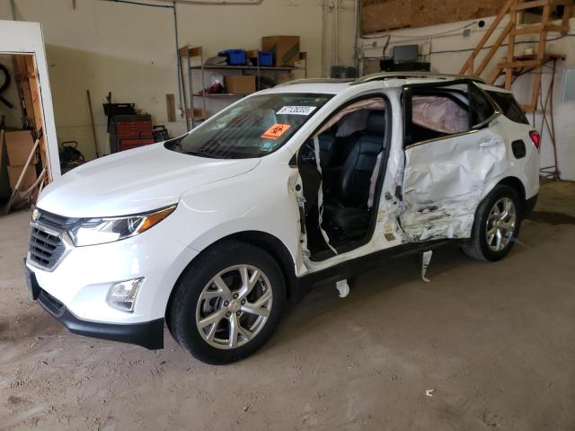 2GNAXVEX1K6279947 - 2019 CHEVROLET EQUINOX LT WHITE photo 1