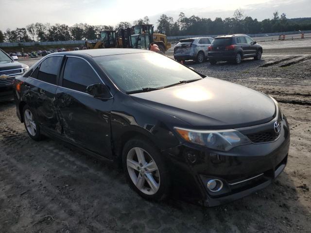 4T1BF1FKXEU443970 - 2014 TOYOTA CAMRY L BLACK photo 4