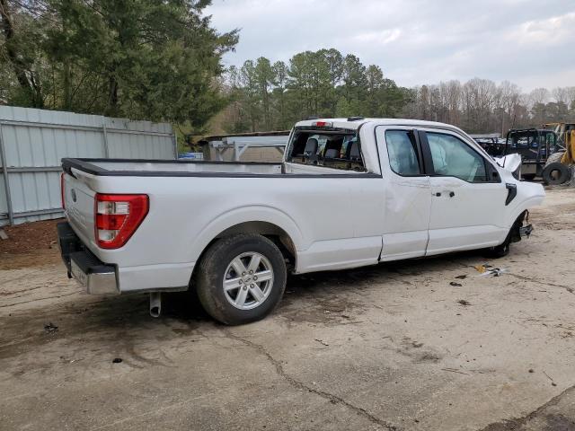 1FTEX1C55NKD06508 - 2022 FORD F150 SUPER CAB WHITE photo 4