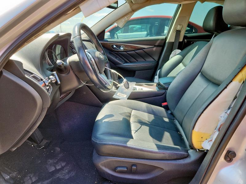 JN1EV7AP3JM365071 - 2018 INFINITI Q50 LUXE SILVER photo 7