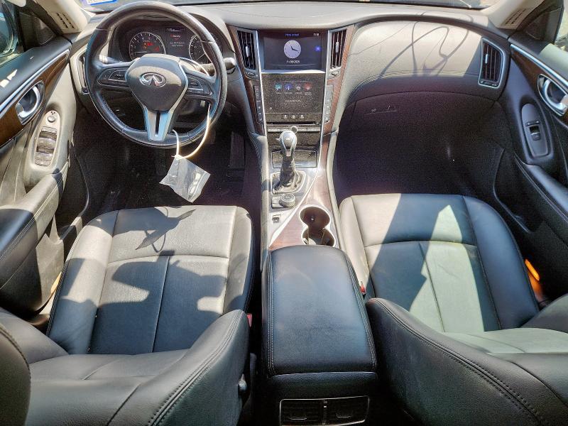 JN1EV7AP3JM365071 - 2018 INFINITI Q50 LUXE SILVER photo 8