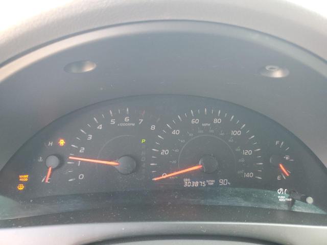 4T1BE46K59U390623 - 2009 TOYOTA CAMRY BASE SILVER photo 9