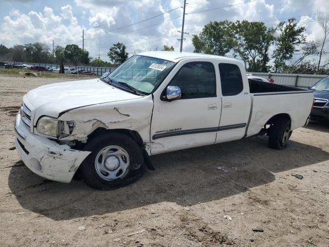 5TBRU34116S481939 - 2006 TOYOTA TUNDRA ACCESS CAB SR5 WHITE photo 1